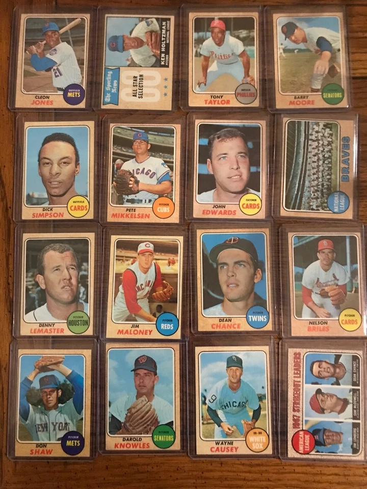 Denny Lemaster 1968 Topps (Sale Is For Card In Title) (13,501 - Image 1 of 1