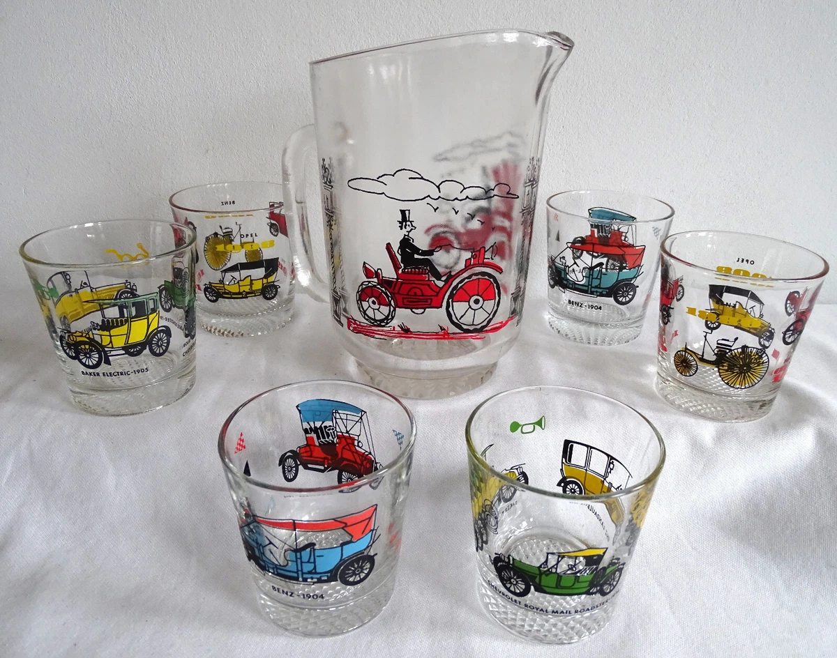 48 Stück Vintage-Trinkgläser Aus Kunststoff – Bruchsicher, Retro-geprägt, Gelb, 250 Ml Für Partys & Events