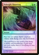 Midnight Haunting FOIL Innistrad PLD White Uncommon MAGIC MTG CARD ABUGames