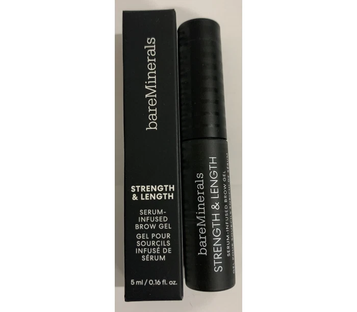 bareMinerals STRENGTH&LENGTH Serum-Infused Brow Gel 5ml / 0.16 oz-Pick Yours - Image 1 of 1