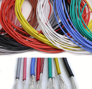 22AWG UL3239 Silicone Wire 22AWG Soft High Temperature Resistant Multi-color