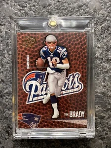 Tom Brady DONRUSS HOG HEAVEN 2004 NEW ENGLAND FOOTBALL PATRIOTS CARD - Mint! - Picture 1 of 2