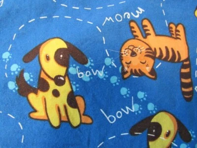 Scrub Top DOGS and CATS   Bow, Meow    Size  2X   Scanibel Scrubs - Image 1 of 4
