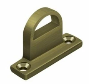 Deltana FPGHDB Heavy Duty Offset Strike for HD Surface Bolt | Solid Brass - Imagen 1 de 14