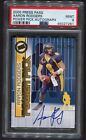 2005 Press Pass Power Pick Aaron Rodgers Rc /250 Psa 9 Certified On Card Auto