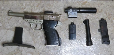 Pistola de colección 1983 Takara Japón Transformers G1 Deception Megatron Walther P38 VER FOTO Foto 1 de 4