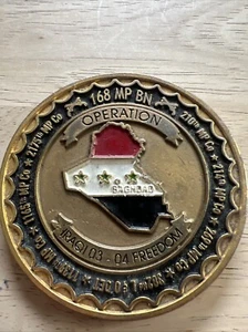 Vintage Operation Iraq-03-04 Freedom Challenge Coin - Picture 1 of 13