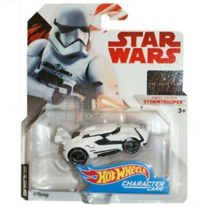 Hot Wheels Mattel Star Wars Collectible Character Car First Order Stormtrooper
