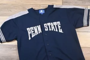 Vintage Starter Penn State University Baseball Jersey Large - Picture 1 of 9