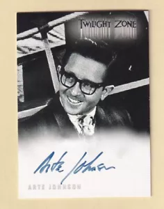 Twilight Zone 4 Science & Superstition 2005 autograph card A-90 Arte Johnson - Picture 1 of 2