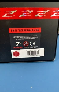 Luzumaki INVERSE Ratio Clear - Red Black Kendama - Picture 1 of 2
