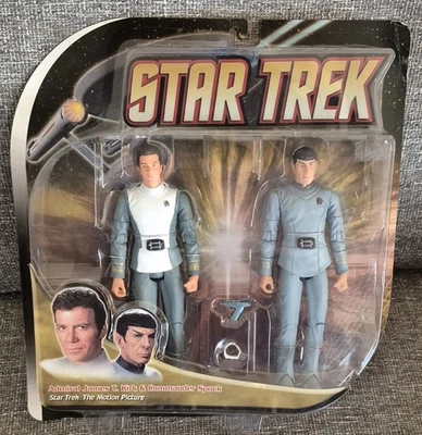 Diamond Select Star Trek TMP Admiral Kirk & Commander Spock Paquete de 2 Nuevo Sellado  Foto 1 de 2