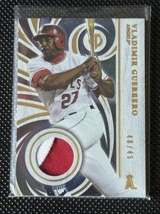 2015 Topps Tribute Vladimir Guerrero Prime Patches Relic /45 - Picture 1 of 2