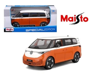 Maisto 1:24 2023 Volkswagen ID Buzz Van orange/weiß 32914 Diecast Modellauto NEU - Bild 1 von 1