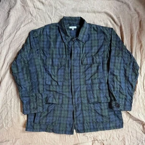 Engineered Garments Fatigue Jacket Black Watch Cotton Nylon M #EK ZFA - Picture 1 of 6