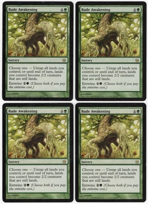 Fifth Dawn MTG  Playset  Rude Awakening  Magic - Image 1 of 2