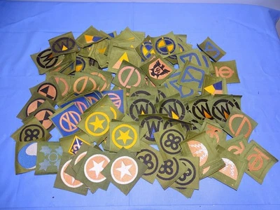 WWI LIBERTY LOAN Patch Lot of 135 Patches NOS - Image 1 of 4