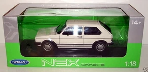 WELLY 1/18 - 18039W VOLKSWAGEN GOLF GTI MK1 - WHITE - Picture 1 of 3