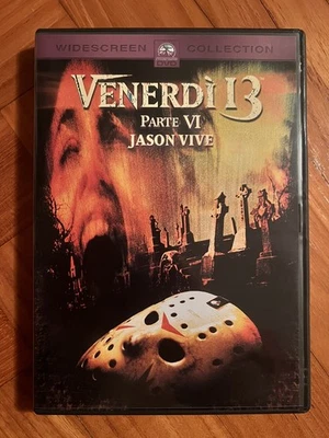 DVD Venerdì 13 Parte 6 Jason Vive 1986 Ed Paramount Fuori Catalogo Raro Ottimo - Immagine 1 di 3