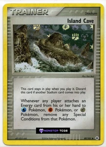 Island Cave 89/101 Pokemon Card TCG EX Hidden Legends Reverse Holo - Picture 1 of 3