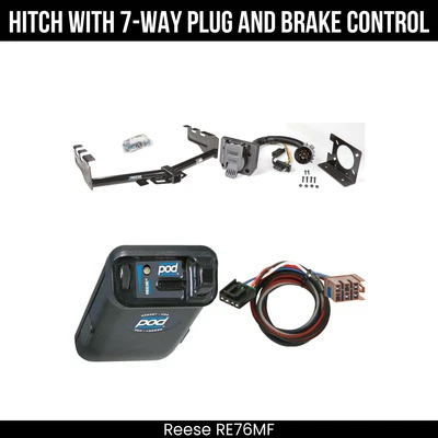 Hitch Tow PKG+ 制动控制 适用于 99-13 Silverado Sierra 1500 HD 2500LD 经典 — 第 1/4 张图片