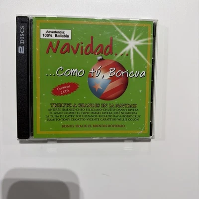 NAVIDAD Como Tu  BORICUA 2 Cd Christmas Christian  Vintage CD - Image 1 of 4