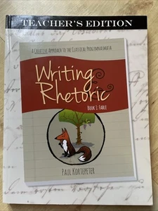 Writing Adn Rhetoric Book 1: Fable : Teacher's Edition by Tchr Edition (2013,... - Picture 1 of 2
