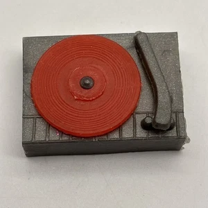 Vintage Barbie Turntable Record Player w/ Red Record 1960’s Doll Accessory - Picture 1 of 8