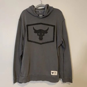 Under Armour Pullover Herren Extra Large Grau Hoodie Project Rock Charged Brahma - Bild 1 von 7