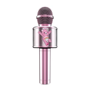 Micrófono de karaoke Care Bears rosa inalámbrico Bluetooth - Imagen 1 de 4