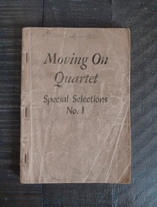 Moving On Quartet Special Selections No. 1 Shape Notes Gospel Songbook - Picture 1 of 5