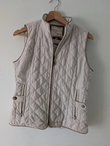 Joules Womens Padded Gilet, UK 10, Nimba, Creme - Picture 1 of 3