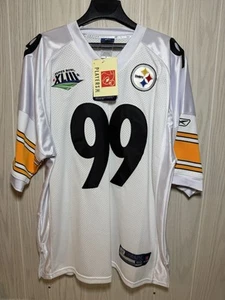 Pittsburgh Steelers Brett Keisel Reebok Super Bowl Trikot #99 Herren Größe 52 - Bild 1 von 9