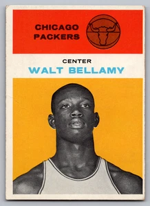 1961-62 FLEER #4 WALT BELLAMY PACKERS ROOKIE - Picture 1 of 3