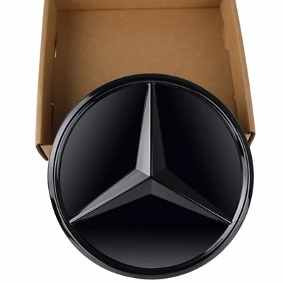 Front Emblem 2016-2019 For Mercedes-Benz E CLASS Convex Star Mirror Glass Star Foto 1 de 4