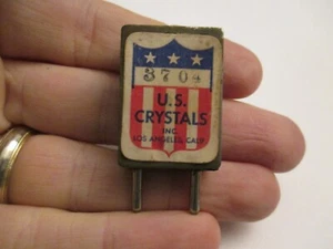 3704 KC kHz FT-243 Ham Radio Quartz Crystal -- Amateur Radio 80m 75m - Zdjęcie 1 z 5
