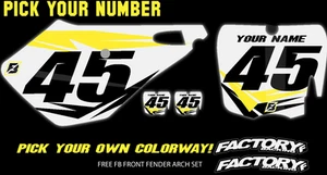 Cobra 04-06 50Jr Pre Printed Number plate Backgrounds FAST GUY - Foto 1 di 1