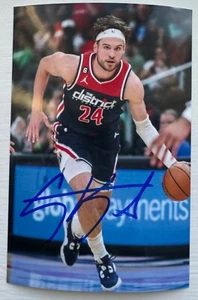 Corey Kispert Autographed Signed 4x 6 Photo Washington Wizards Gonzaga - Picture 1 of 1