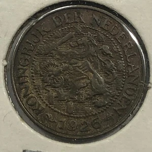 1926 Netherlands One Cent Foreign Coin #1504 - Picture 1 of 2