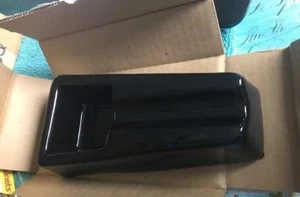 Black Ceramic Cigar Coffin  Ashtray Holds one Cigar     New in Box - Picture 1 of 2