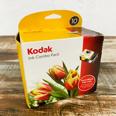 [NEW] Kodak 4F7742 Black & Color Ink Cartridge 10 Combo Pack for Easyshare & ESP - Image 1 of 2