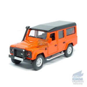 1/36 Land Rover Defender Model Car Diecast Toy Vehicle Collection Gift Orange
