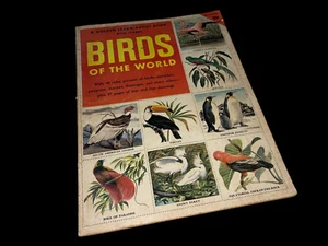 Golden Learn About Book - 1957 Birds of the World - Golden Press - Stamp Book - Picture 1 of 6