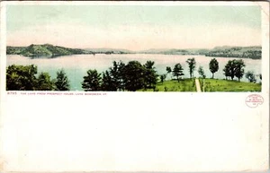 Lake Bomoseen VT-Vermont, The Lake, Prospect House, c1914 Vintage Postcard - Imagen 1 de 2