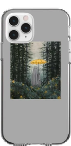 Funny Ghost Meme Rain Sad Emo Dark Cool Cover Case Silicone Shockproof MagSafe - Picture 1 of 9