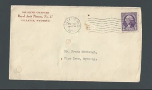 1937 Gillette Wy Royal Arch Masons #17 - Picture 1 of 1