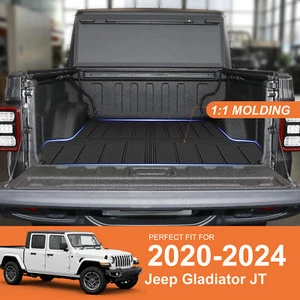 Truck Car Mat For Jeep Gladiator Rubicon 4x4 2020 2021 2022 2023 2024 Bed Mat - Picture 1 of 6