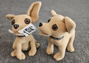 2 Yo Quiero Taco Bell Dogs Plush - Picture 1 of 6