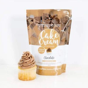 Cake Cream Buttercream Mix Chocolate Colour & Flavour 400g - Picture 1 of 1