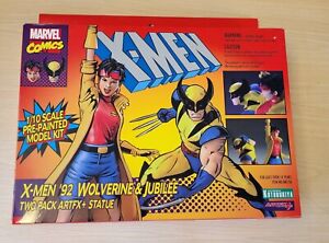 Kotobukiya Marvel Universe X‐Men '92 Wolverine & Jubilee Two Pack